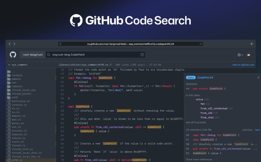 Improving GitHub code search