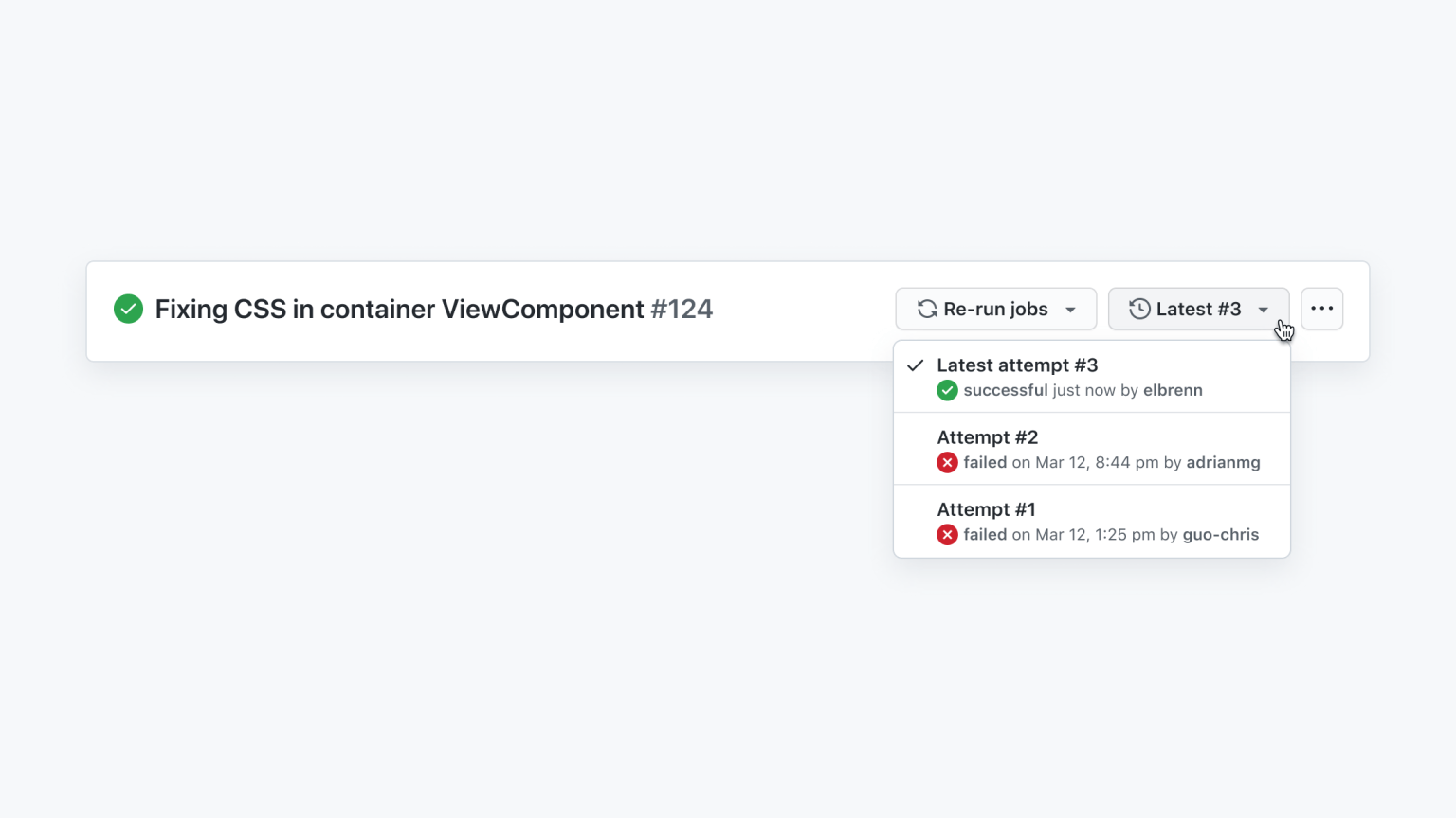 Save time with partial re-runs in GitHub Actions - The GitHub Blog