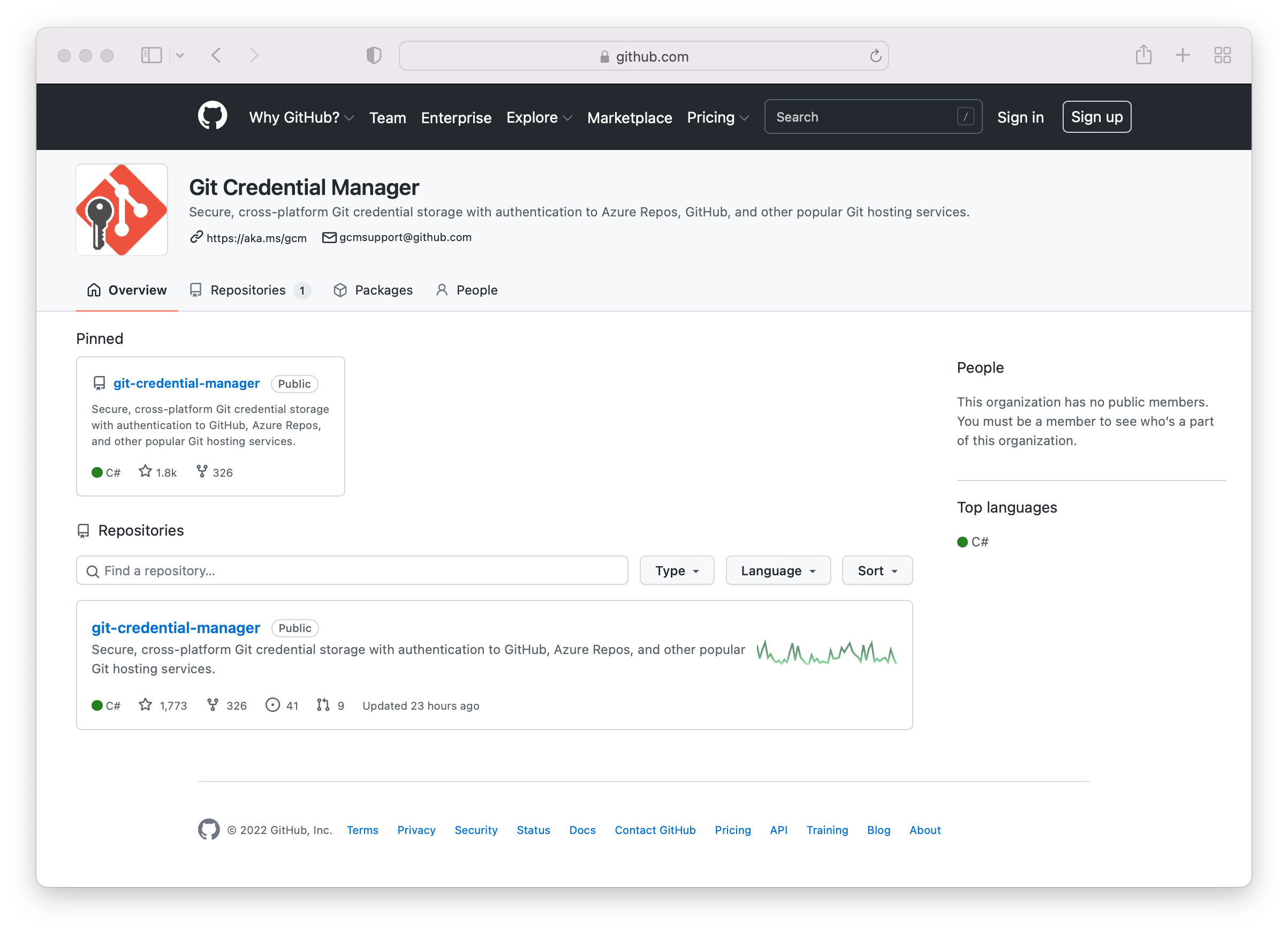 git credential manager