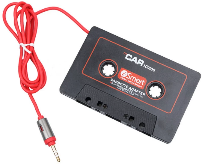 Image of a cassette adapter.