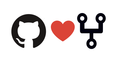 Github logo heart emoji forks