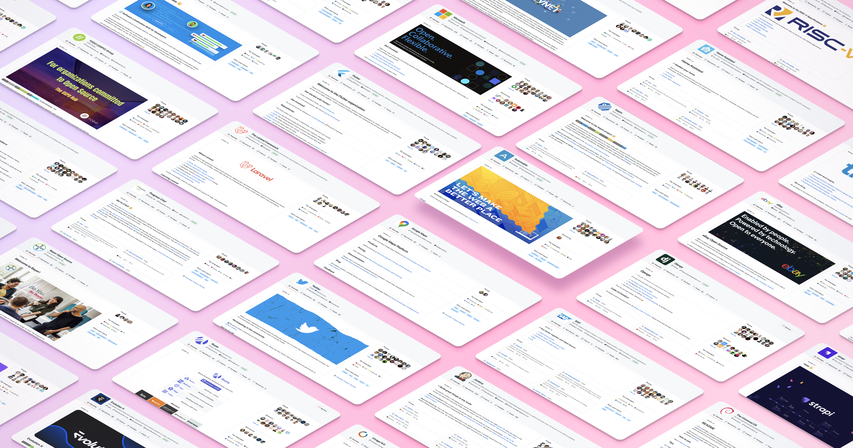 Organization profiles leading the way