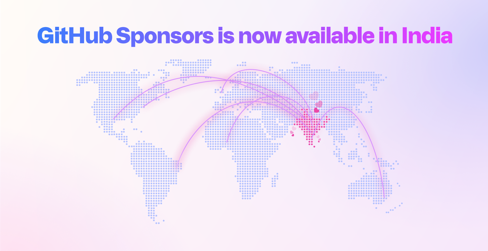 GitHub Sponsors launches in India
