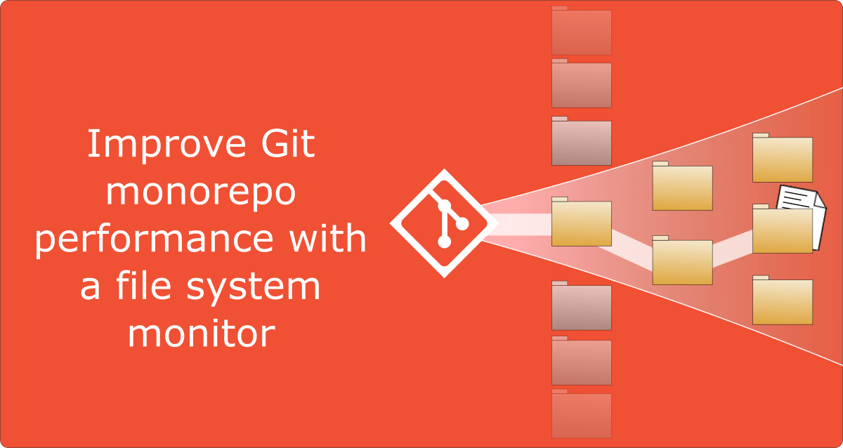 Improve Git monorepo performance with a file system monitor