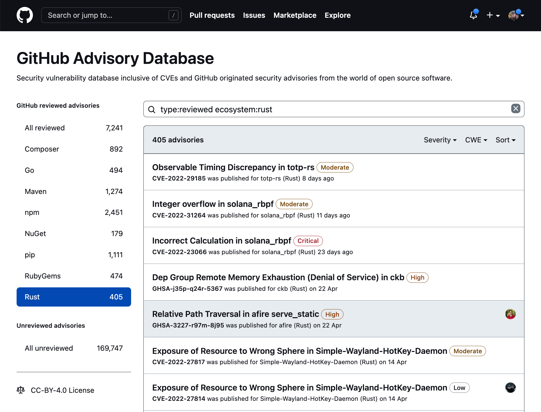 GitHub brings supply chain security features to the Rust community ...