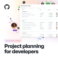 Planning next to your code - GitHub Projects is now generally available
