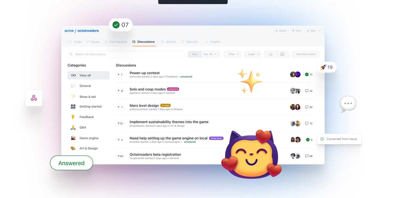 GitHub Discussions is now available on GitHub Enterprise Server