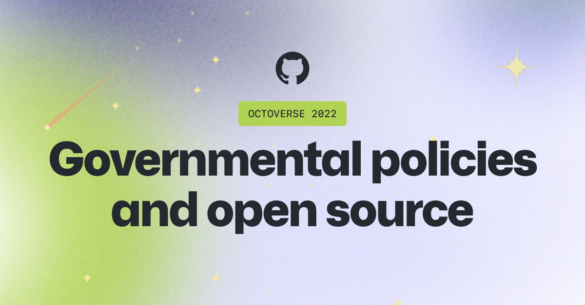 The changing nature of governmental policies around open source