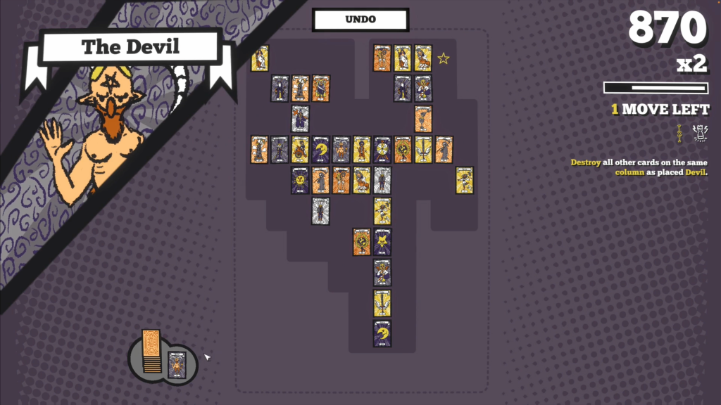 Screenshot of In the Cards.