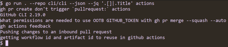 New GitHub CLI extension tools - The GitHub Blog