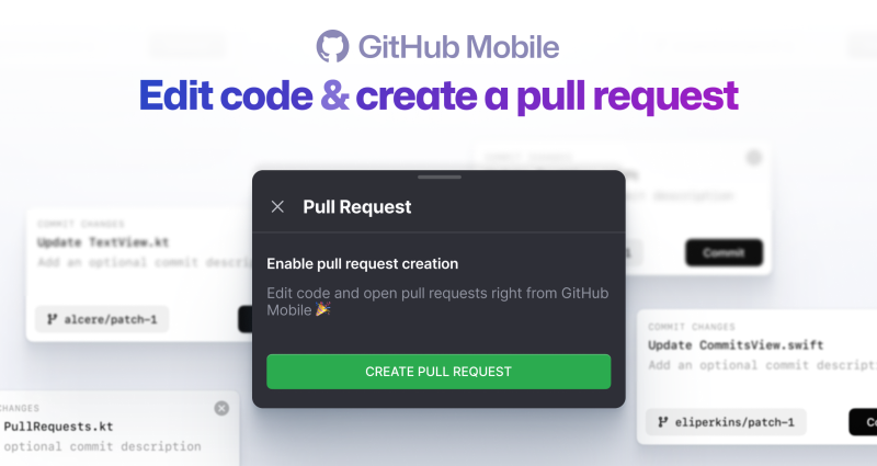 File editing on GitHub Mobile keeps leveling up