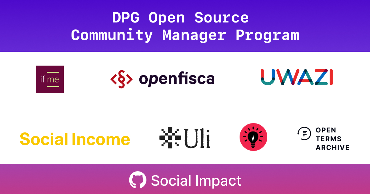 Introducing Activating Developers and the new Digital Public Goods Open Source Community Manager Program