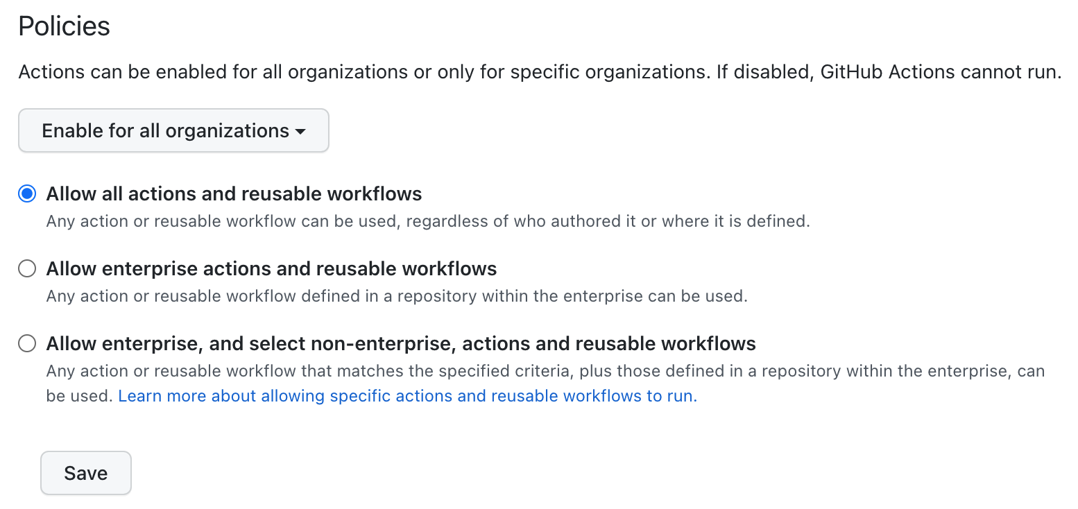 Building organization-wide governance and re-use for CI/CD and ...