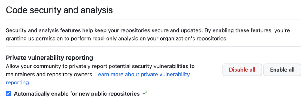 Private vulnerability reporting now generally available - The GitHub Blog