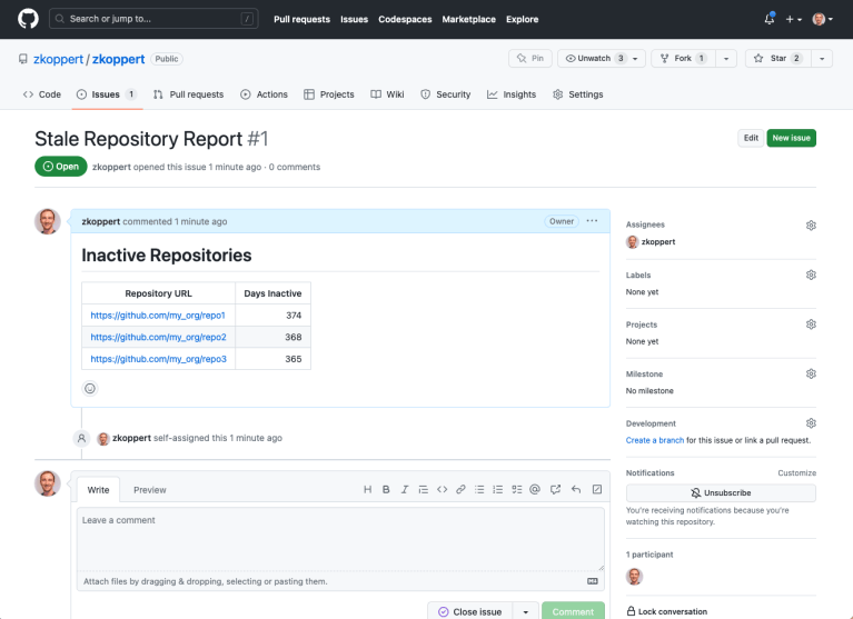 Announcing the Stale Repos Action - The GitHub Blog