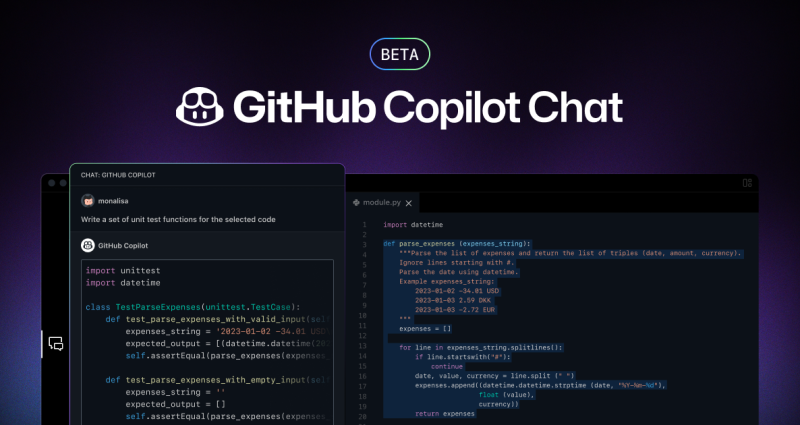 GitHub Copilot聊天测试版现在可供所有个人使用