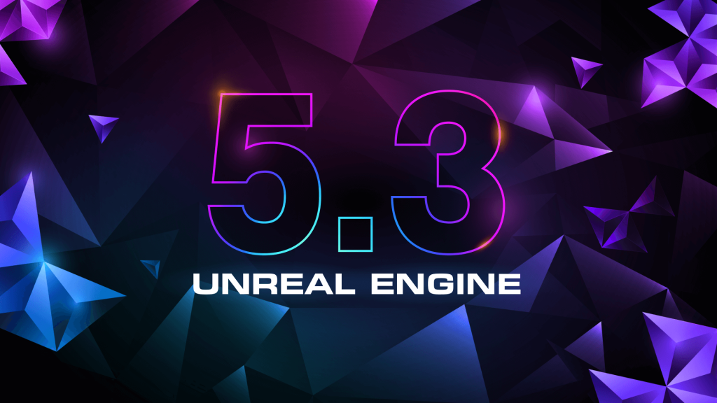 Text showing Unreal Engine 5.3.