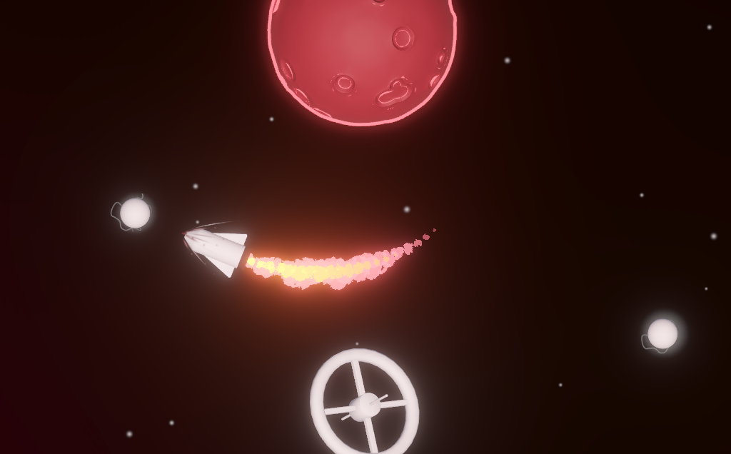 Screenshot of A Waltz in SPACE.