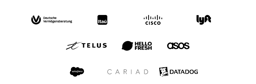 Banner of logos representing the companies whose experts contributed to the Learning Pathway.