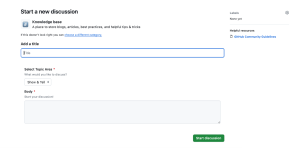 Create a home for your community with GitHub Discussions - The GitHub Blog