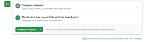 Beginner’s guide to GitHub: Merging a pull request - The GitHub Blog