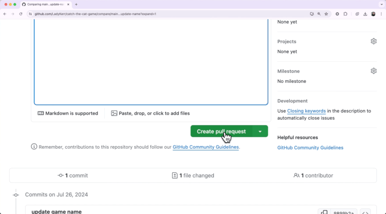 Beginner’s guide to GitHub: Creating a pull request - The GitHub Blog
