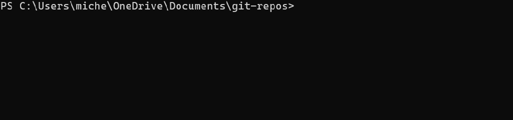 Terminal showing: $ gh repo clone cli/cli Cloning into 'cli'... There are four lines of 