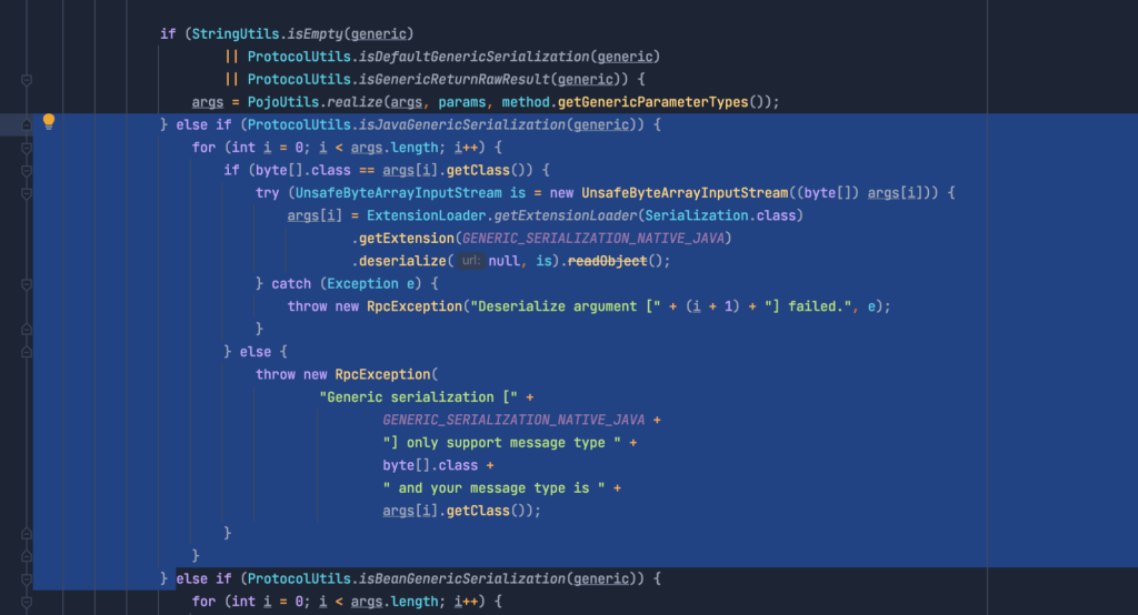 GenericFilter native java deserialization