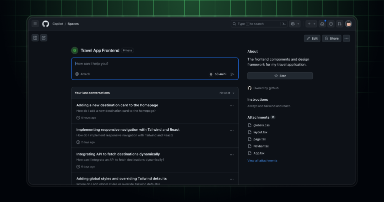 Introducing Copilot Spaces: A new way to work with code and context ...