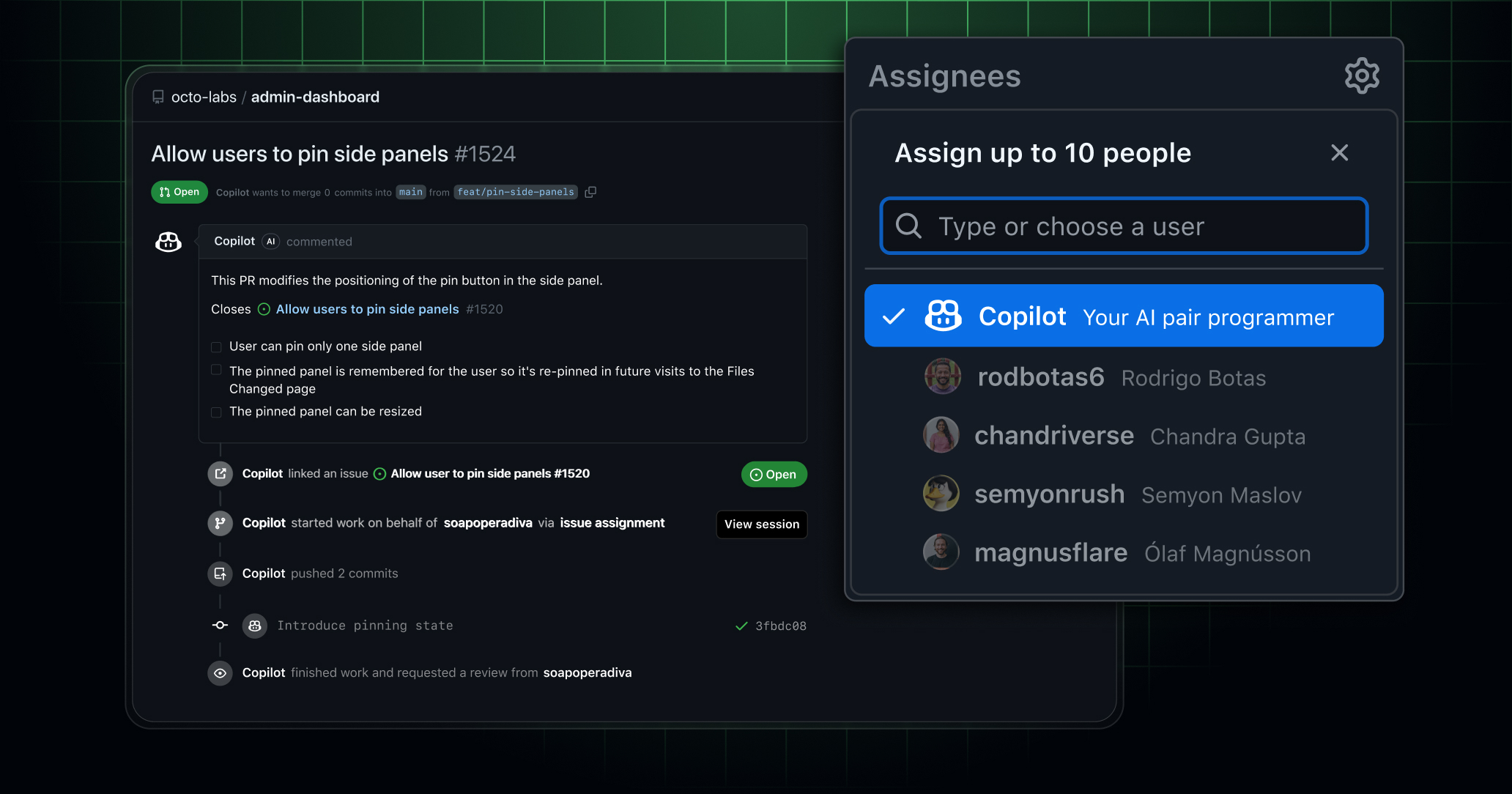 GitHub Copilot coding agent