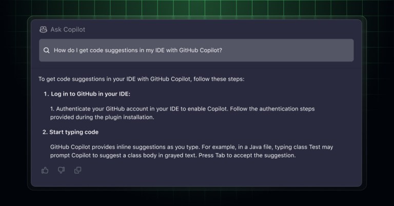 Copilot search now on GitHub Docs - GitHub Changelog