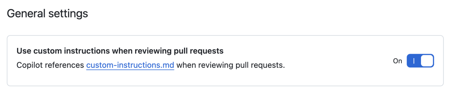 Copilot code review: Customization for all - GitHub Changelog