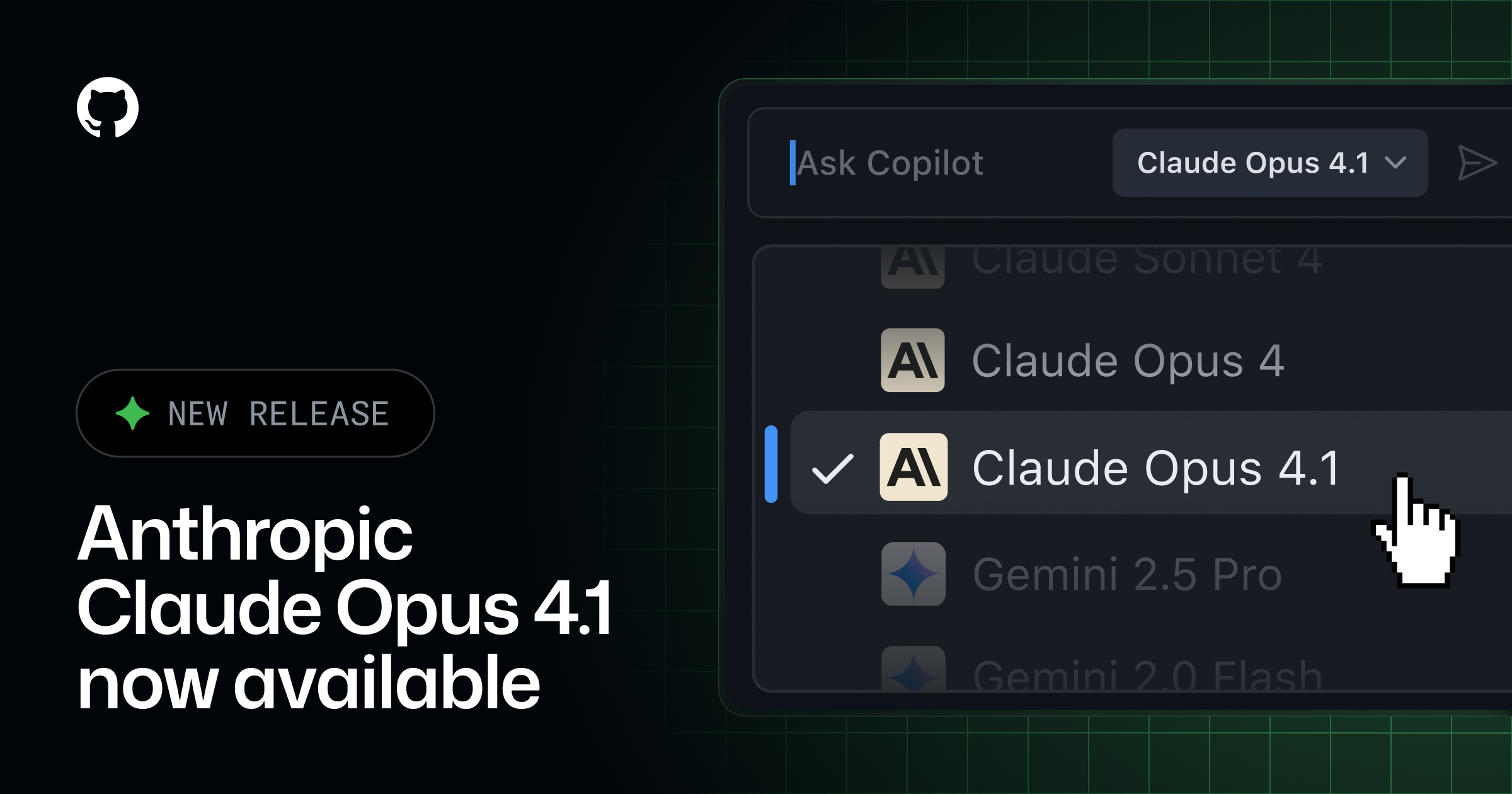 Anthropic Claude Opus 4.1 is now in public preview in GitHub Copilot ...