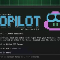 Image of a terminal interface of GitHub Copilot CLI