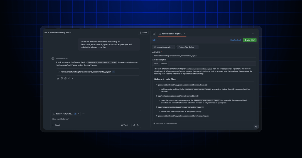 Copilot can create issues with code snippets in public preview - GitHub ...