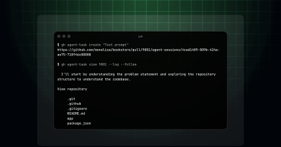 Kick off and track Copilot coding agent sessions from the GitHub CLI ...