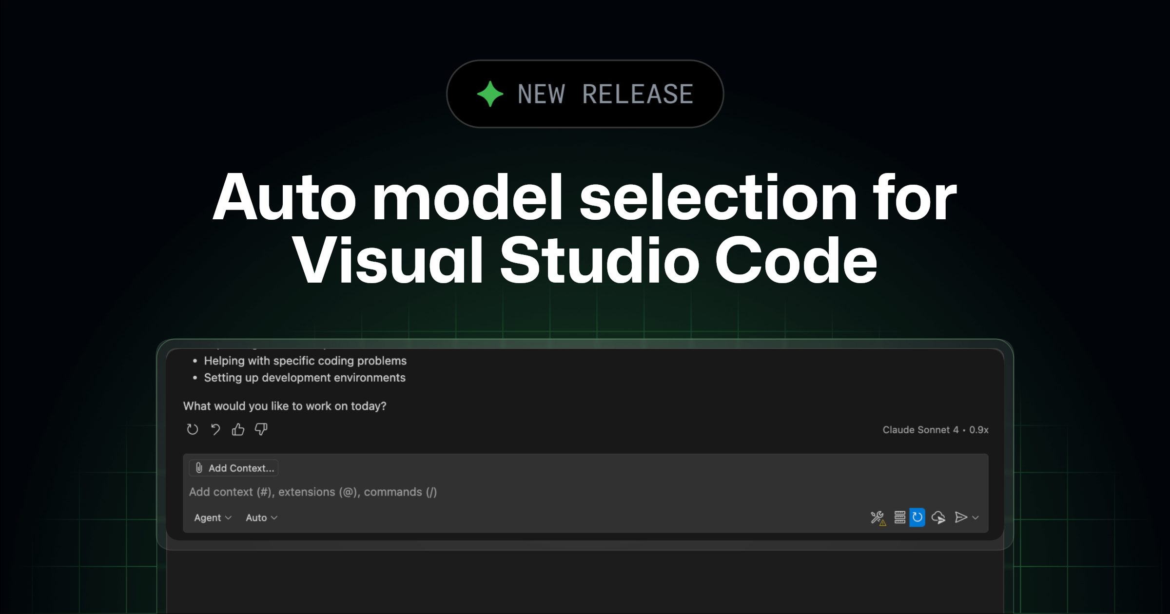 Auto model selection is now in VS Code for Copilot Business and Enterprise