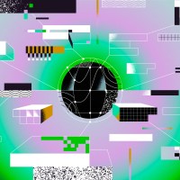 A decorative header showing several rectangles surrounding a circle.