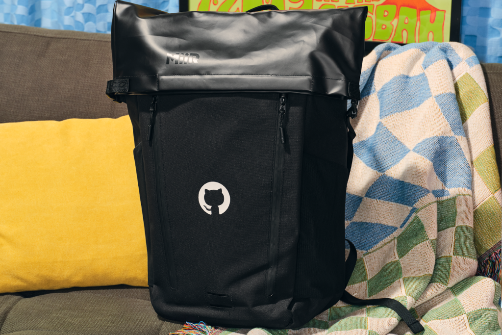 A GitHub MiiR backpack.