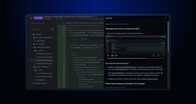 Pull request Files Changed page public preview now provides quick access to the PR's description