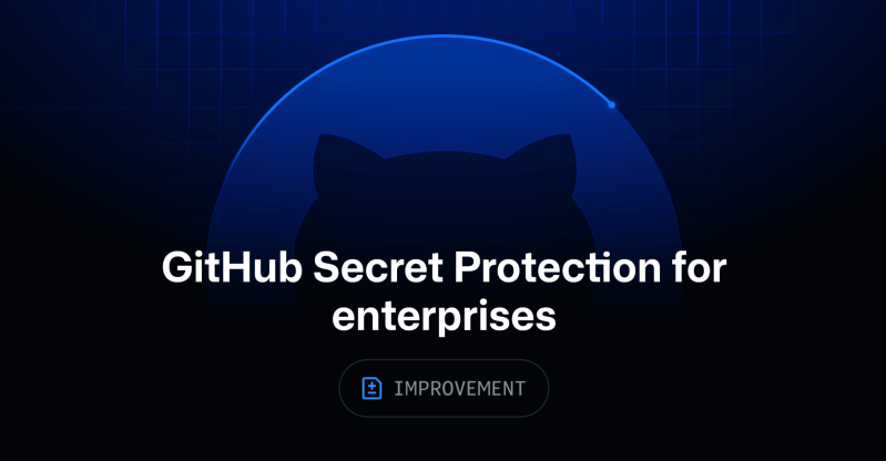 Enterprise governance and policy improvements for secret scanning ...