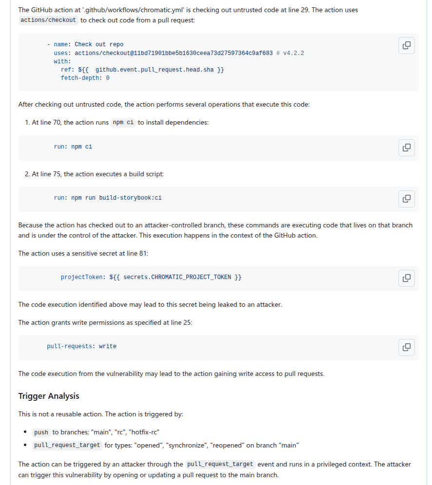Image showing an issue created by the LLM.