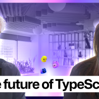 Header image showing Anders Hejlsberg and the words 'The Future of Typescript.'