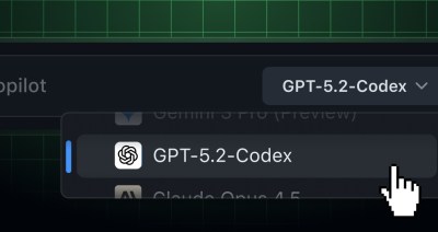 GPT-5.2-Codex in Model Picker