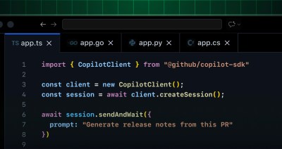 Sample code that utilizes the Copilot SDK.