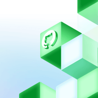 Geometric background featuring cubes with the GitHub invertocat logo and related icons.