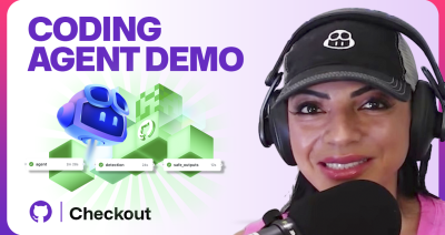 Decorative header image with the words 'Coding Agent Demo'.