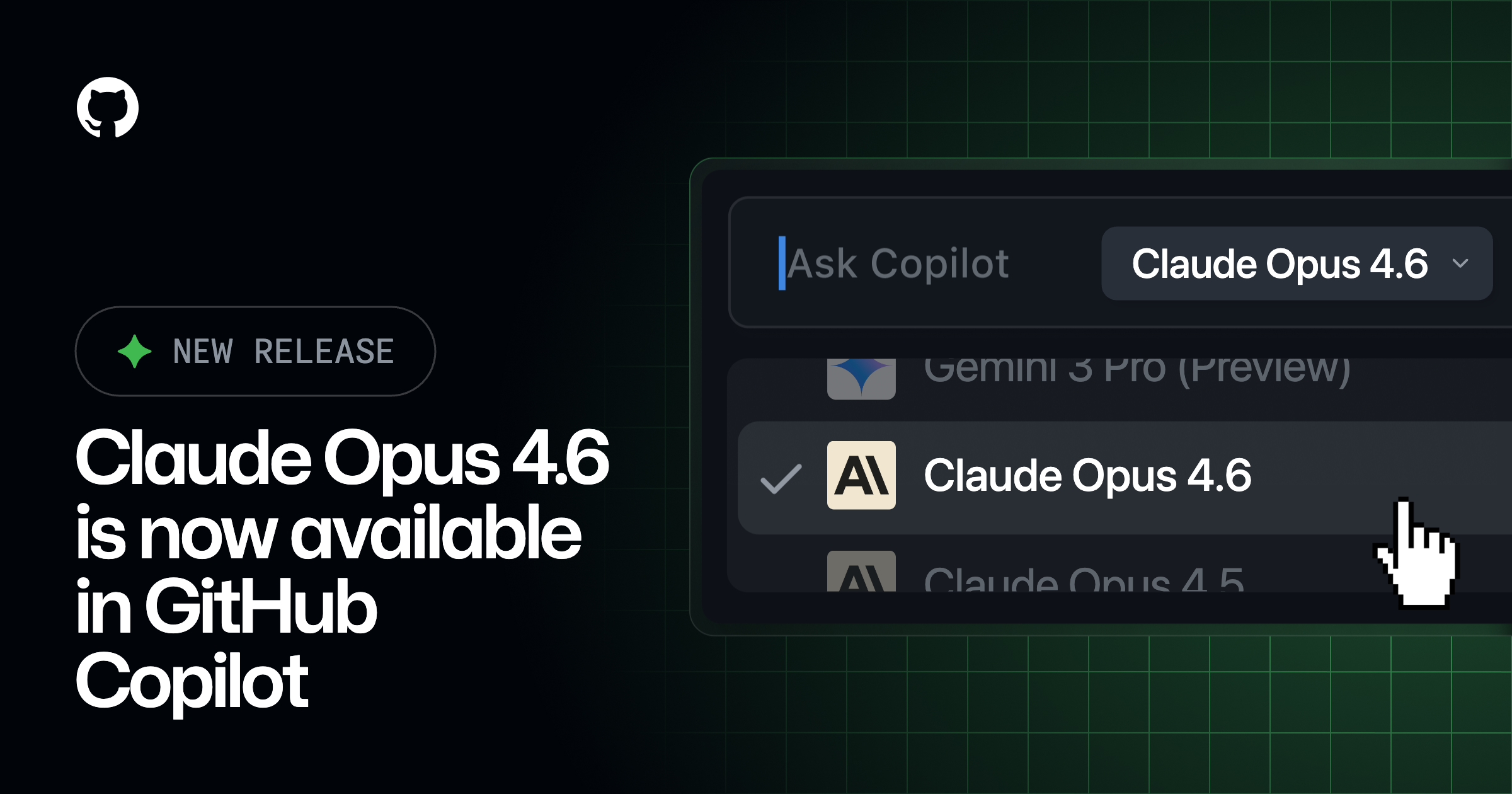 GitHub Copilot Claude Opus 4.6