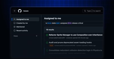 Improved search on the issues dashboard - GitHub Changelog
