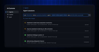 Agent sessions on Agent Control Plane